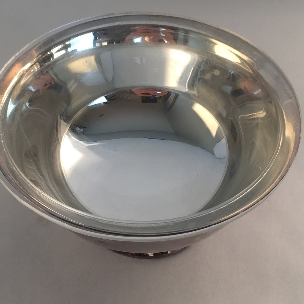Reed & Barton Silver Footed Serving Bowl w Insert